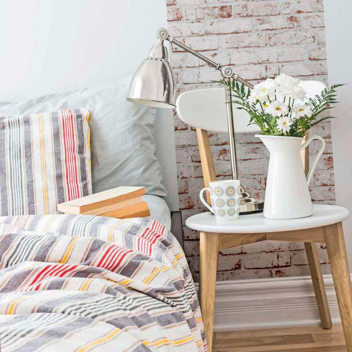 FOTOTAPETE  - Rostfarben/Weiß, Design, Textil (52/520cm)