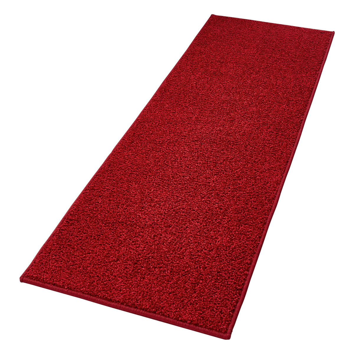 LÄUFER 80/300/300 cm Pure  - Rot, Basics, Kunststoff (80/300/300cm)