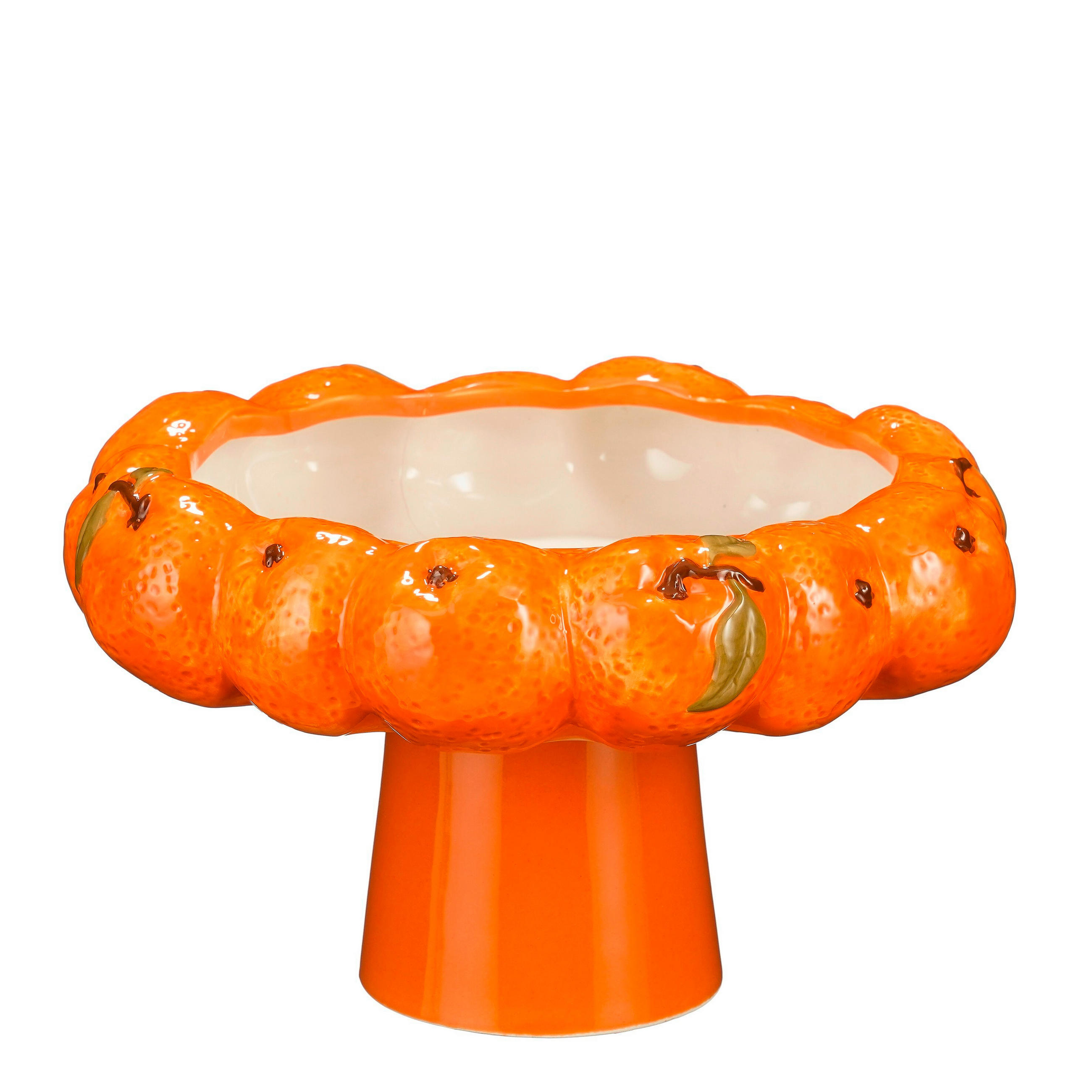 OKRASNA SKLEDA        25/14 cm      - oranžna, Basics, keramika (25/14cm)
