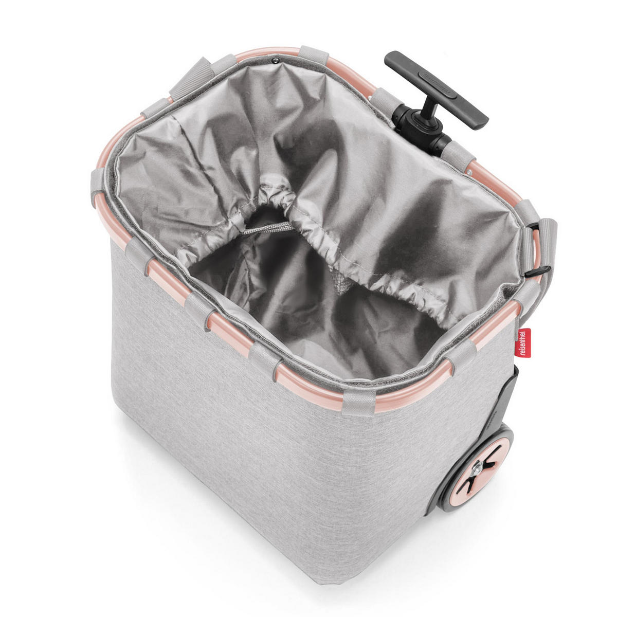 EINKAUFSTROLLEY  - Roségold/Grau, Basics, Kunststoff/Metall (42/47,5/32cm) - Reisenthel