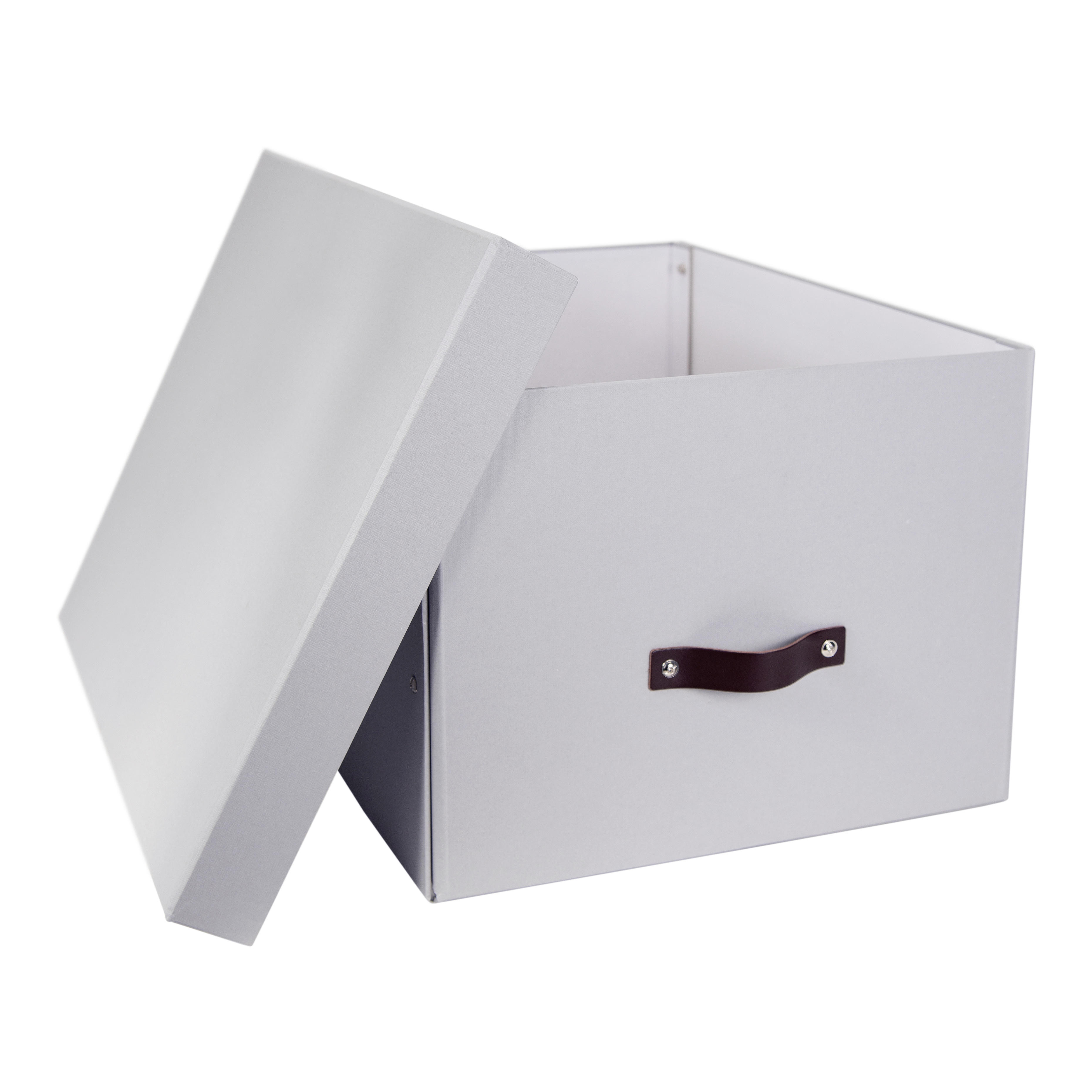 Dynasun Aufbewahrungsbox FC1299KBS BROWN (1 St), 3x XXL Designer  Aufbewahrungsbox Karton Ordnungsbox