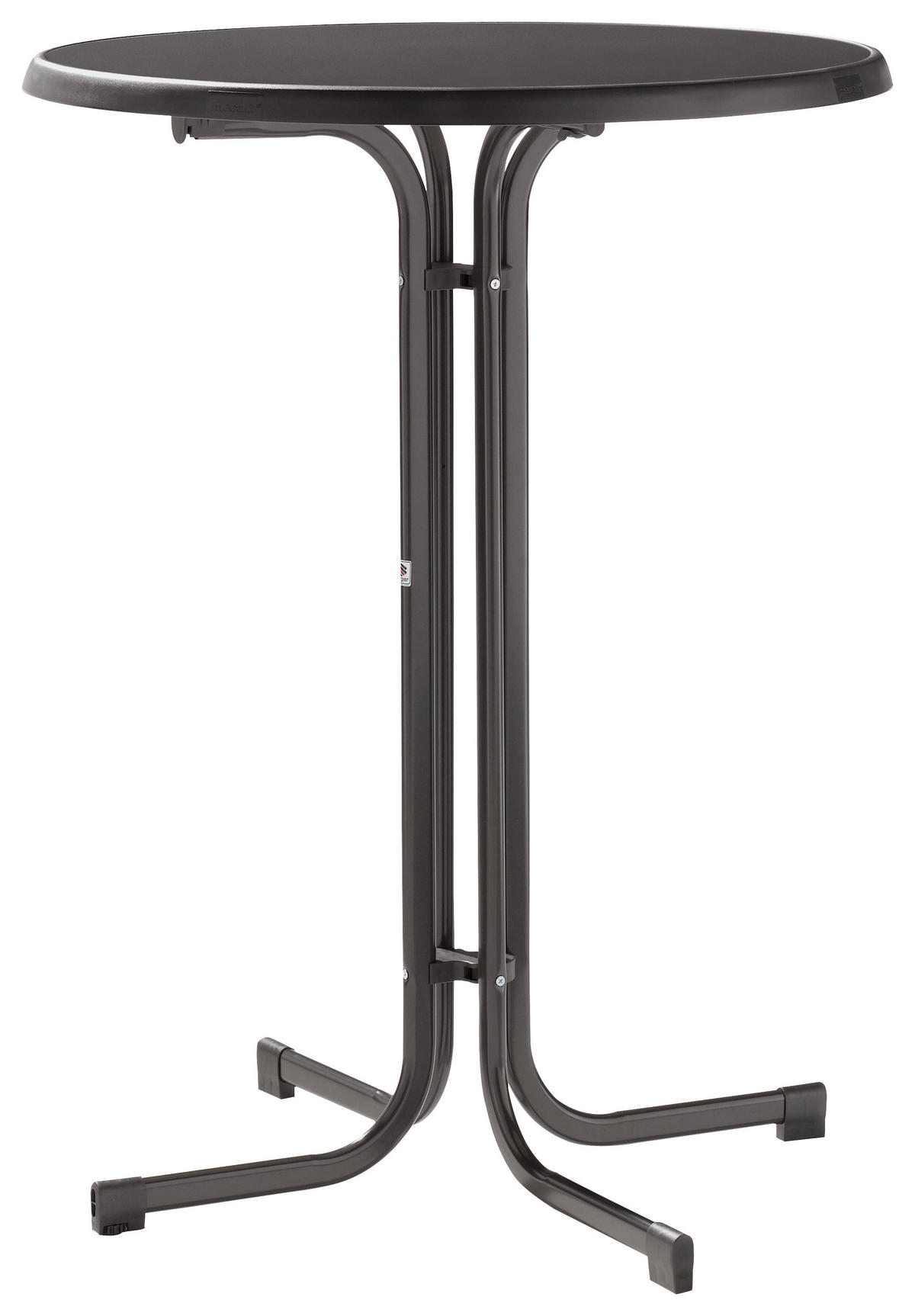 STEHTISCH Grau  - Grau, MODERN, Holzwerkstoff/Metall (86/86/112cm) - Sieger