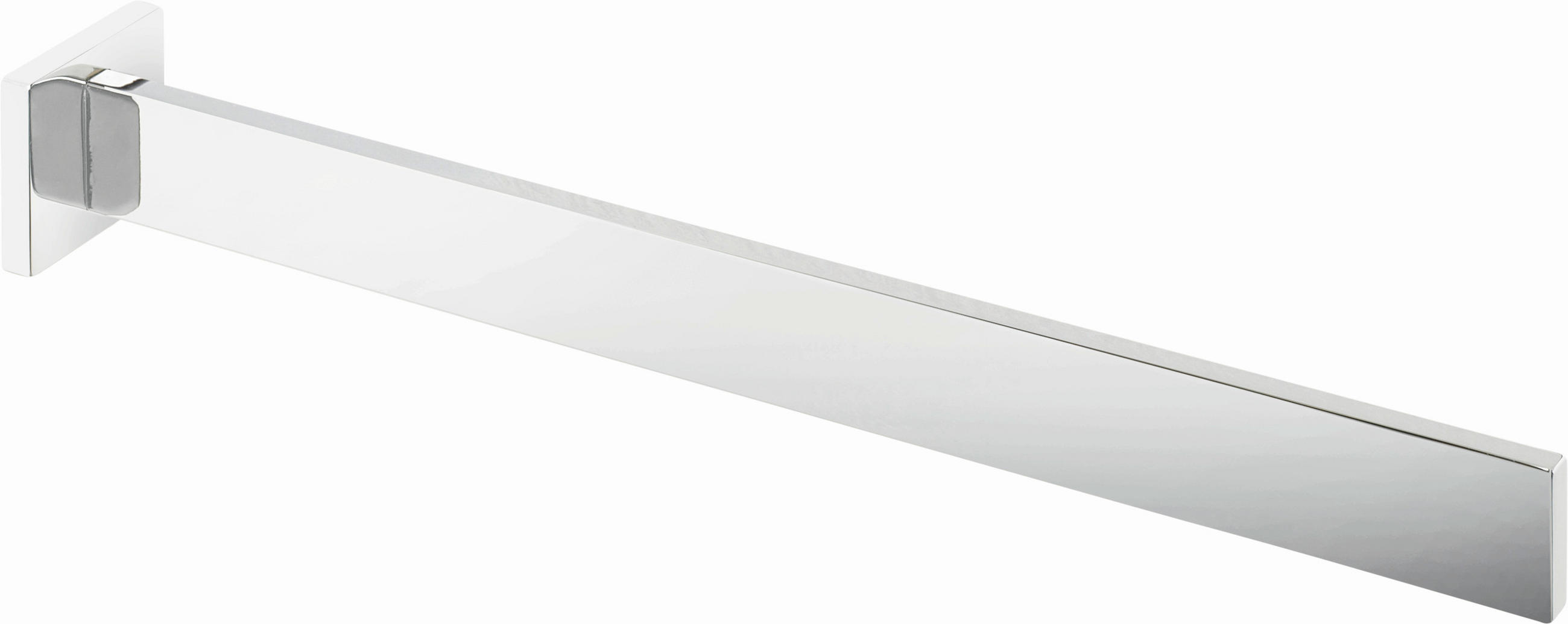 HANDTUCHHALTER 4,5/4,5/32,5 cm - Chromfarben, Design, Metall (4,5/4,5/32,5cm) - Sadena