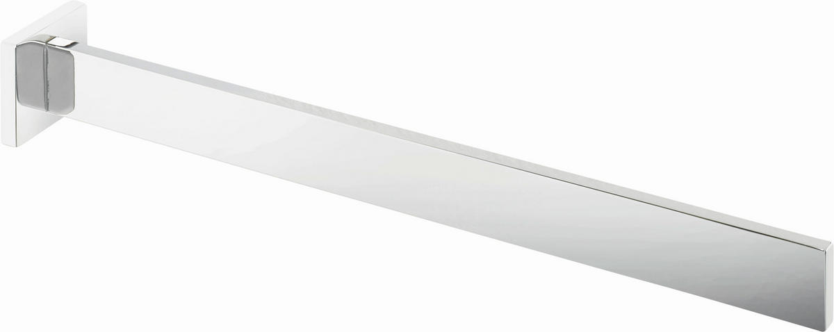 HANDTUCHHALTER 4,5/4,5/32,5 cm  - Chromfarben, Design, Metall (4,5/4,5/32,5cm) - Sadena