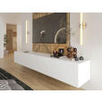 LOWBOARD Newniq  in 120/36,7/45 cm  - Weiß, Design, Holzwerkstoff (120/36,7/45cm) - Hom`in