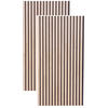 AKUSTIKPANEEL Nachbildung, Echtholz 60/120/2,1 cm  - Schwarz/Eiche Artisan, Trend, Holz/Holzwerkstoff (60/120/2,1cm) - Boxxx