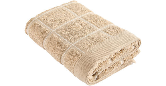HANDTUCH 50/100 cm Karamell  - Karamell, Textil (50/100cm) - Esposa