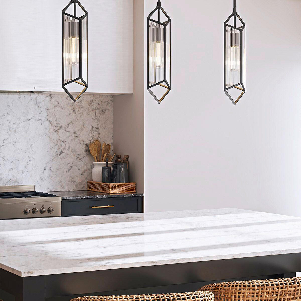 LED-HÄNGELEUCHTE 13,1/49,3 cm    - Cappuccino, KONVENTIONELL, Glas/Metall (13,1/49,3cm) - Elstead Lighting