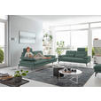 3-SITZER-SOFA in Leder Opal  - Opal/Schwarz, Design, Leder/Metall (222/86/104cm) - Dieter Knoll