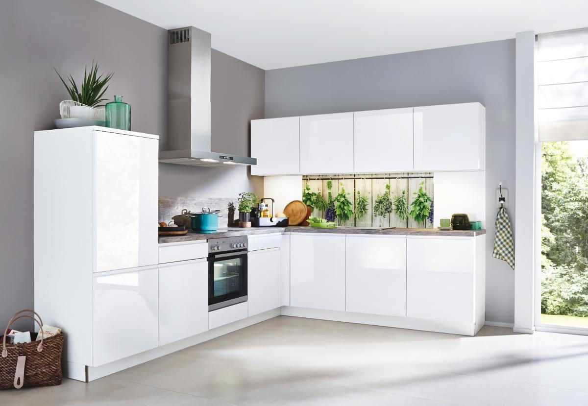 Bucătărie La Comandă   - alb, Design, material pe bază de lemn - Dieter Knoll