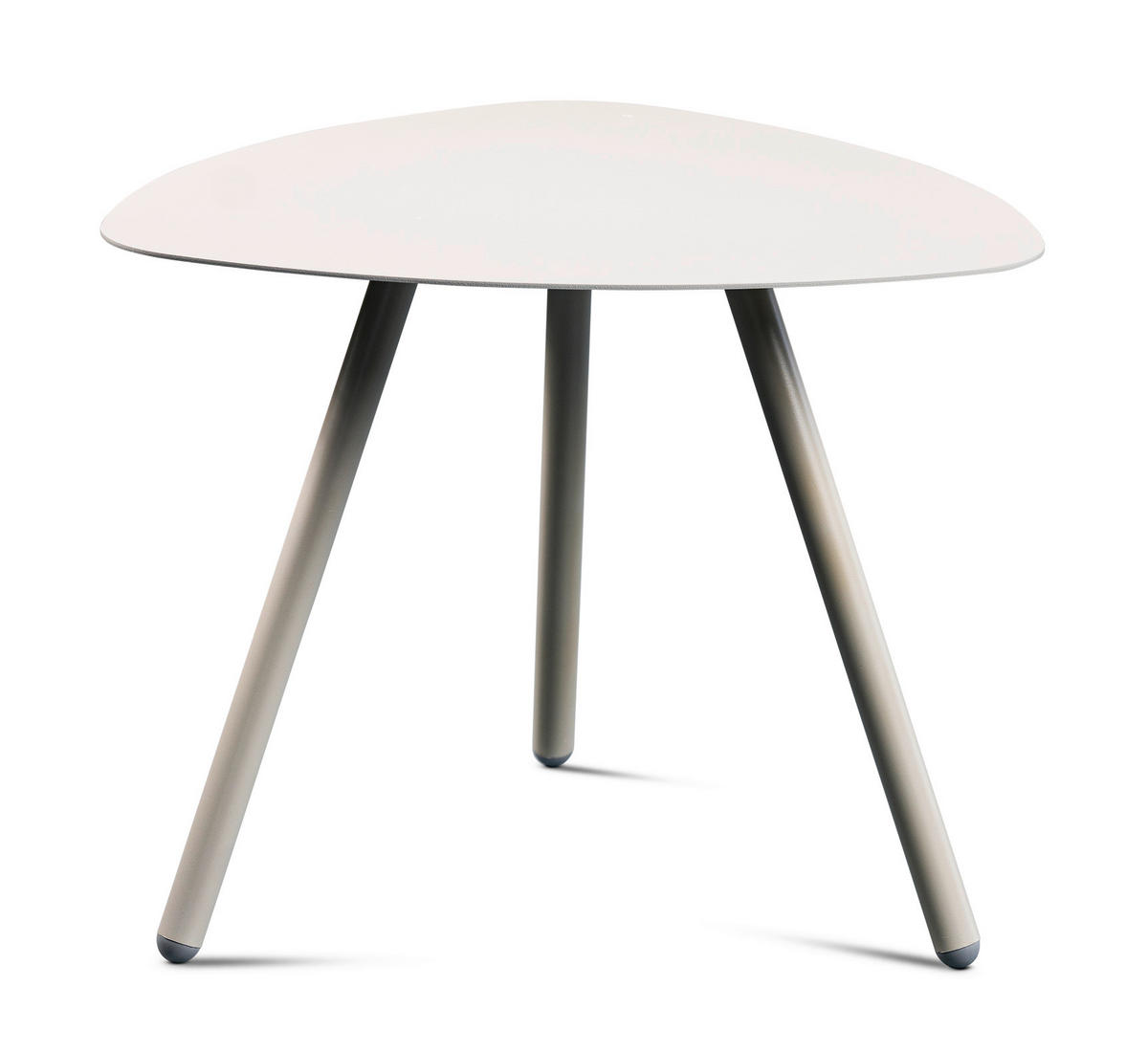 BEISTELLTISCH in Metall 50/50/40 cm  - Grau, Design, Metall (50/50/40cm) - Xora