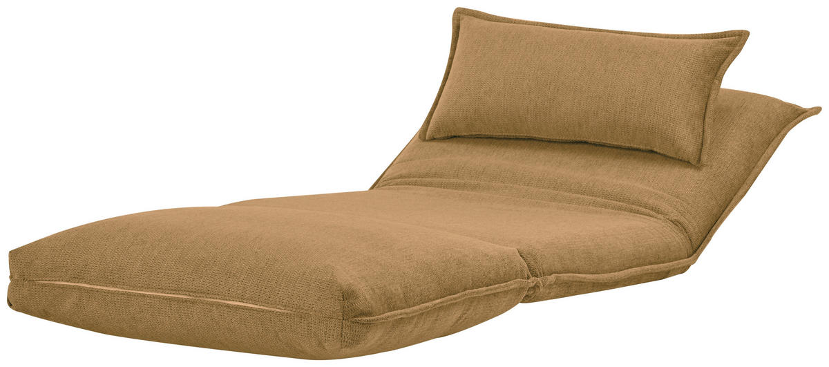 SCHLAFSESSEL Webstoff Senfgelb    - Senfgelb, MODERN, Textil (85,5/59/67cm) - MID.YOU