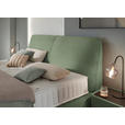 BOXSPRINGBETT 200/200 cm  in Mintgrün  - Schwarz/Mintgrün, Design, Kunststoff/Textil (200/200cm) - Johann Jakob