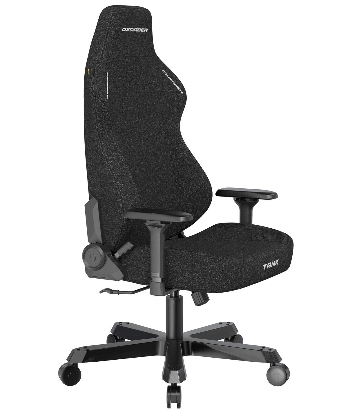 GAMINGSTUHL Schwarz Metall, Textil   - Schwarz, KONVENTIONELL, Textil/Metall (66/1440/60cm) - Dxracer