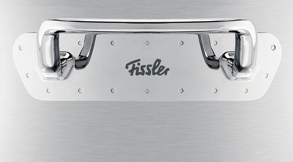 KOCHTOPFSET ORIGINAL-PROFI COLLECTION® 5-teilig  - Silberfarben, Basics, Glas/Metall - Fissler