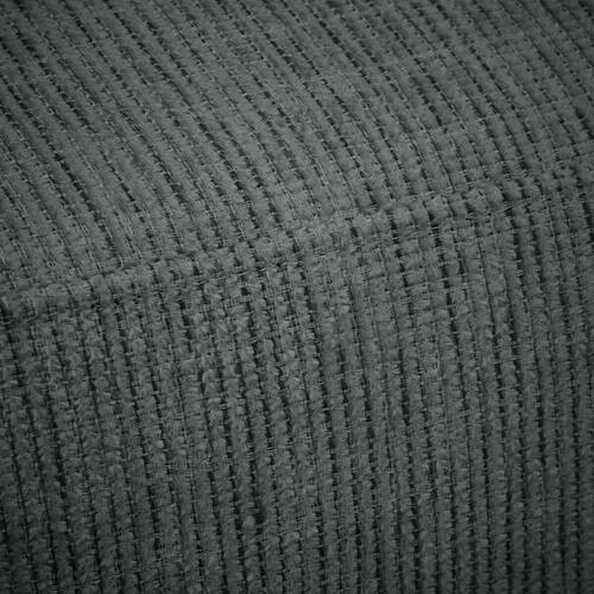 CHAISELONGUE Chenille Anthrazit  - Anthrazit/Schwarz, KONVENTIONELL, Kunststoff/Textil (93/73/171cm) - Carryhome