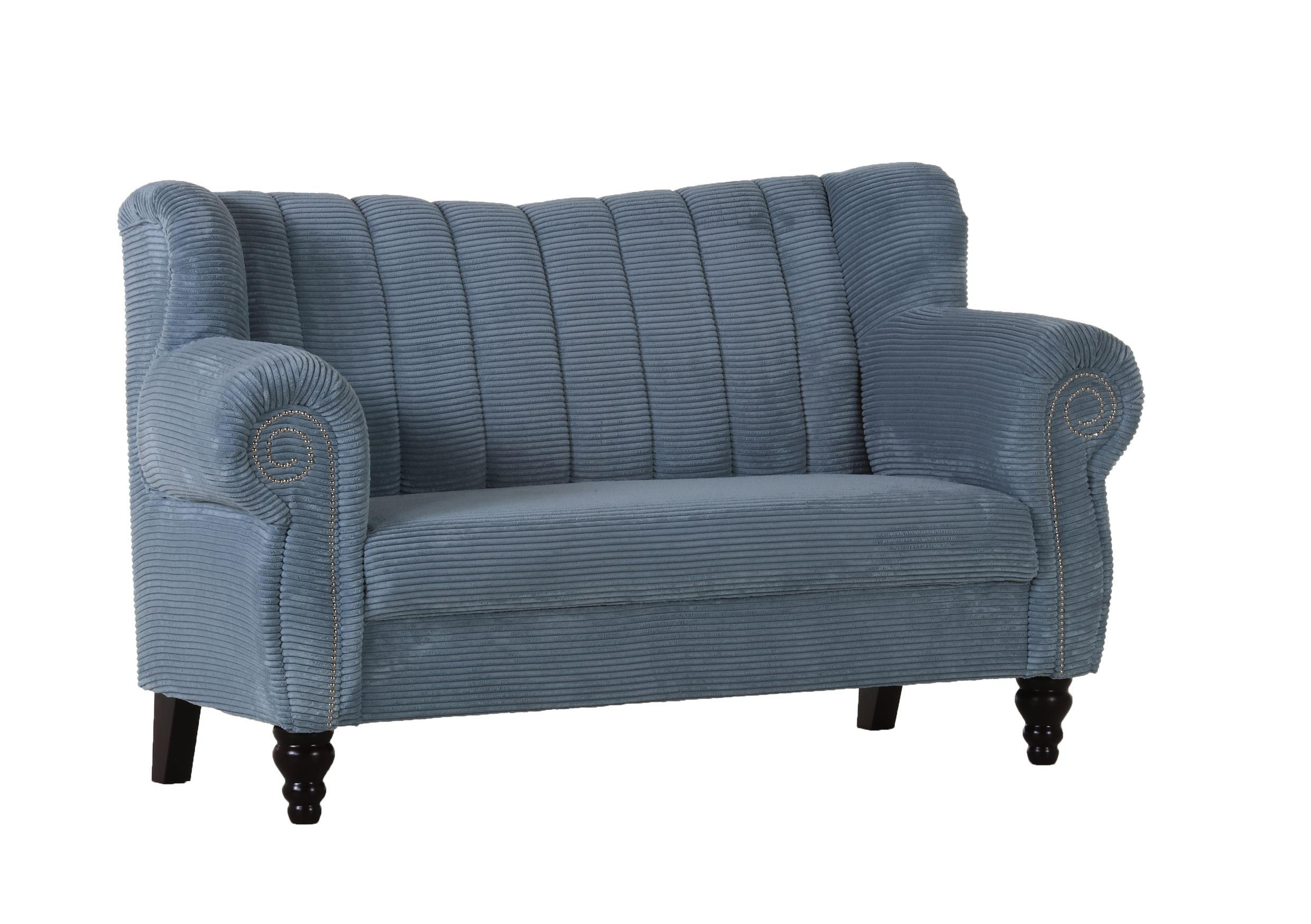XXXL SOFA Kord Blau 