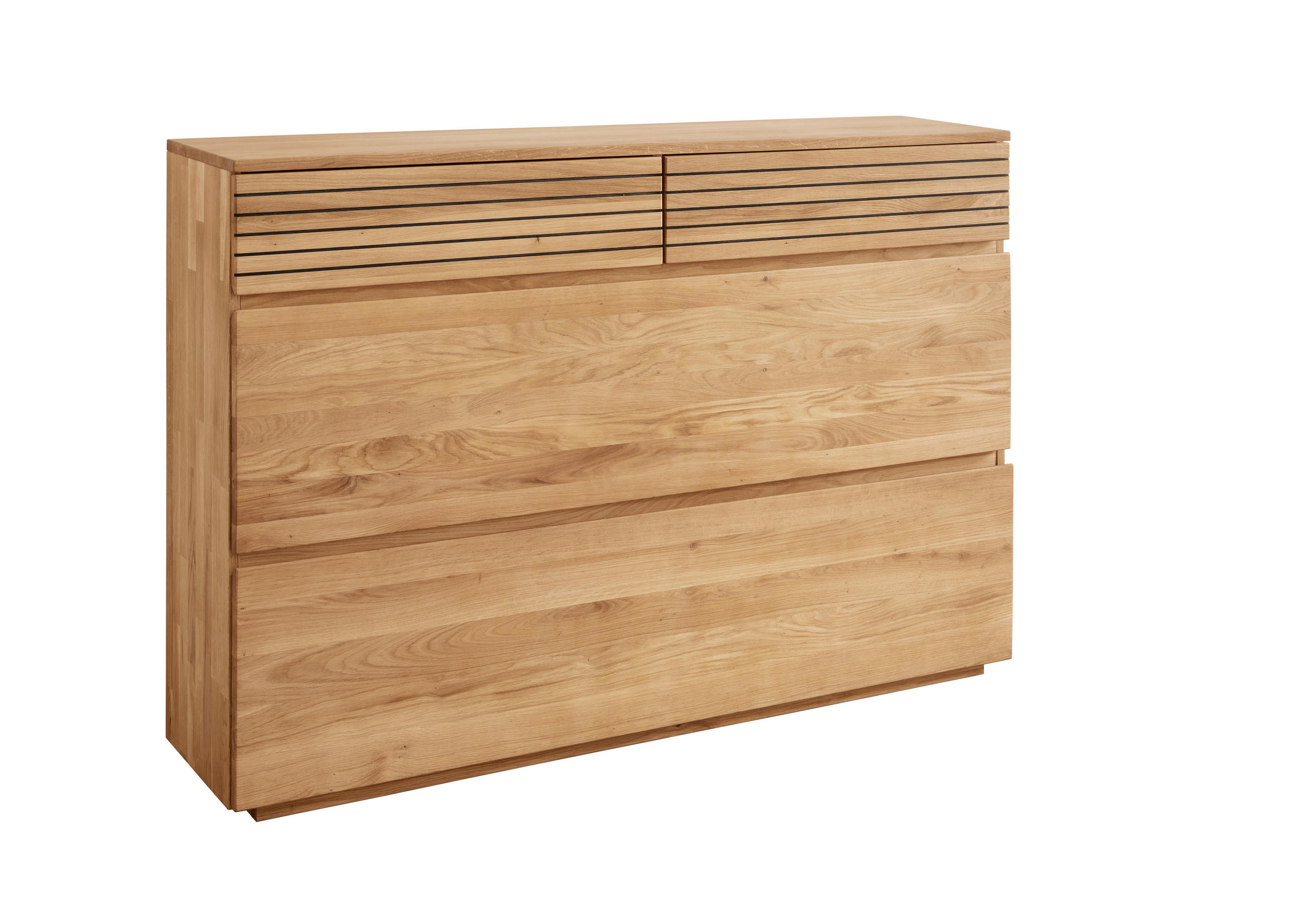 SCHUHKIPPER  in 160/105/35 cm  - Eichefarben, Natur, Holz (160/105/35cm) - Linea Natura