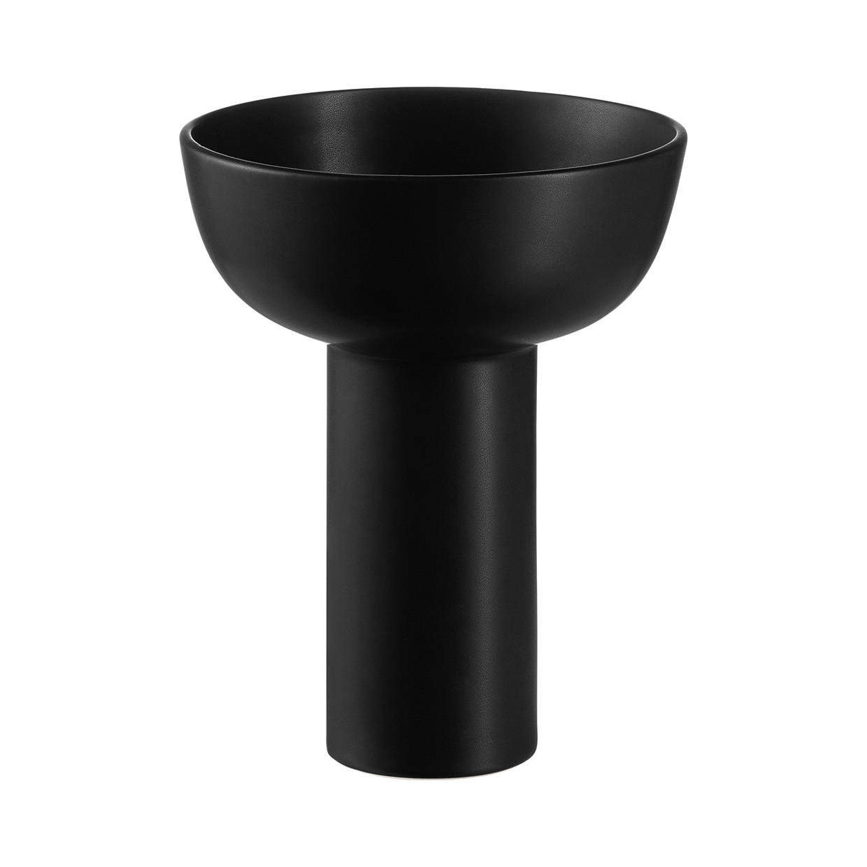 Blomus Vase Miyabi Schwarz 21.0 cm