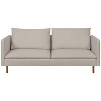 3-SITS SOFFA i beige  - beige/brun, Klassisk, trä/textil (185/84/98cm) - Carryhome