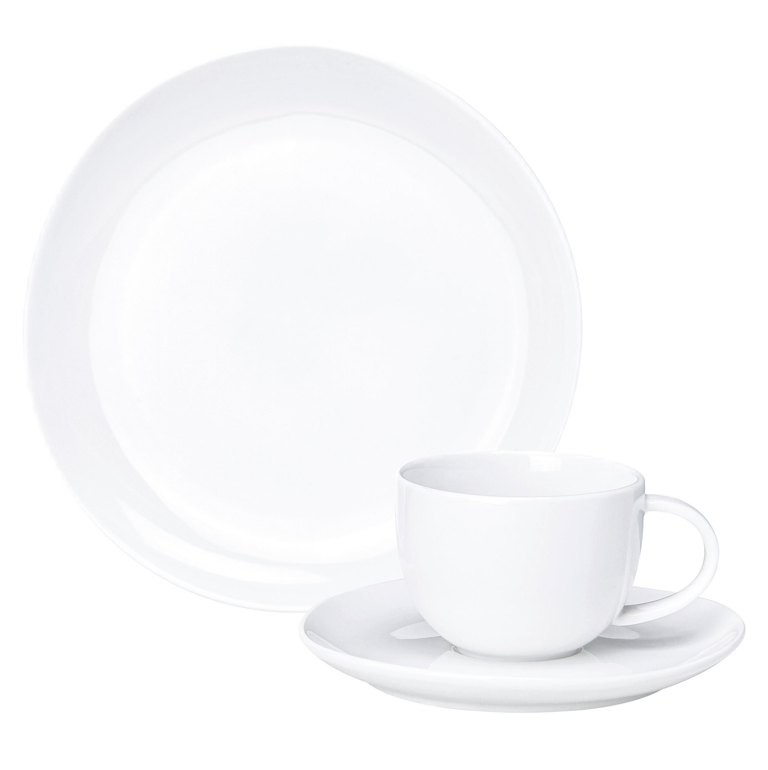 KÁVOVÁ SOUPRAVA, 18dílné, porcelán - bílá, Design, keramika - Ritzenhoff Breker