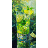 LEINWANDBILD Essen & Trinken 20/40 cm  - Multicolor, Basics, Holz/Papier (20/40cm)