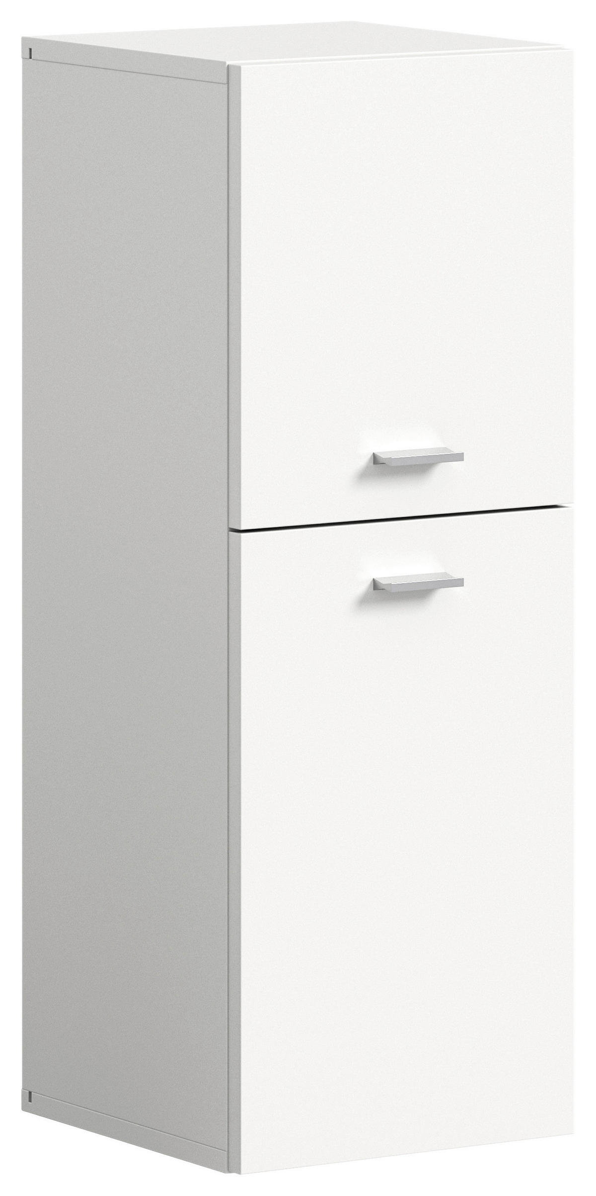 UNTERSCHRANK 30/80/29 cm   - Silberfarben/Weiß, MODERN, Holzwerkstoff/Kunststoff (30/80/29cm) - MID.YOU