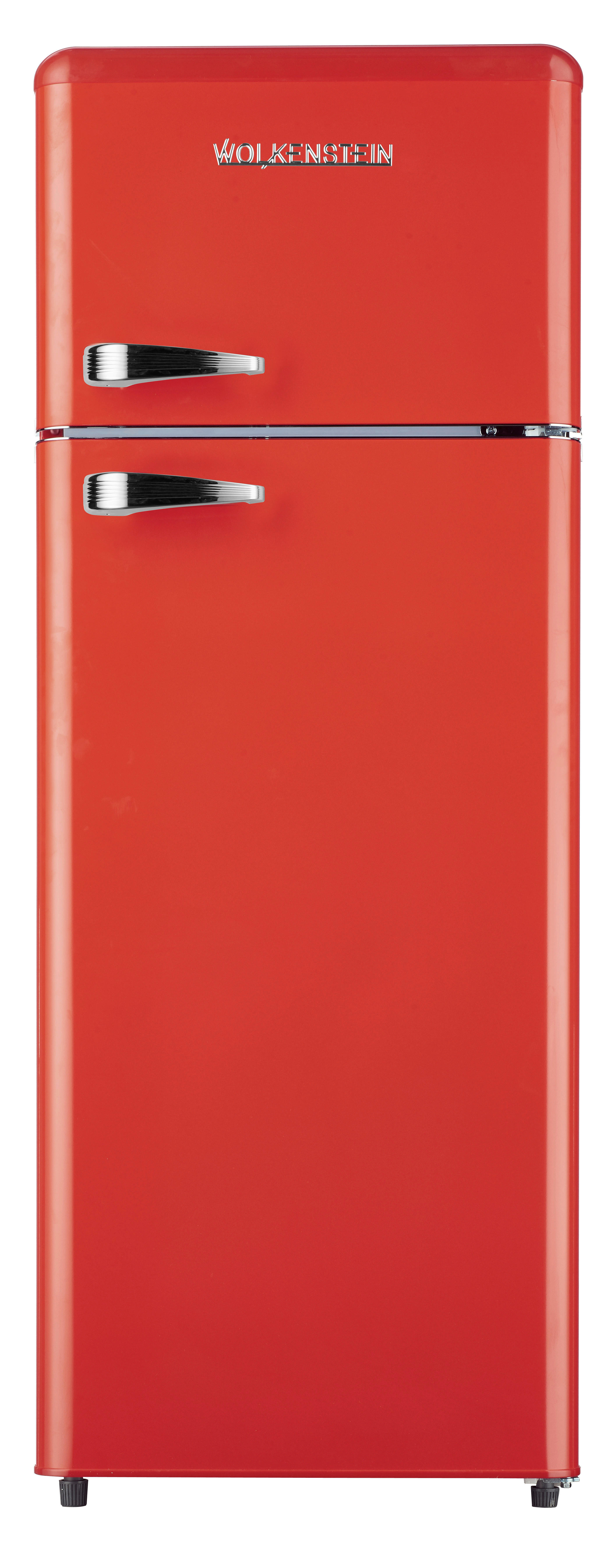 KÜHL-GEFRIER-KOMBINATION GK212.4RT FR  - Rot, Basics, Kunststoff/Metall (54,50/145,60/62,60cm) - PKM