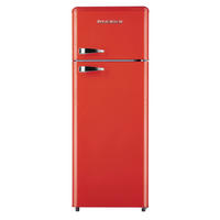 KÜHL-GEFRIER-KOMBINATION GK212.4RT FR  - Rot, Basics, Kunststoff/Metall (54,50/145,60/62,60cm) - PKM