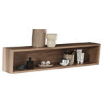 BADEZIMMERREGAL 100/20/15 cm  - Eichefarben, Design, Holzwerkstoff (100/20/15cm) - Novel