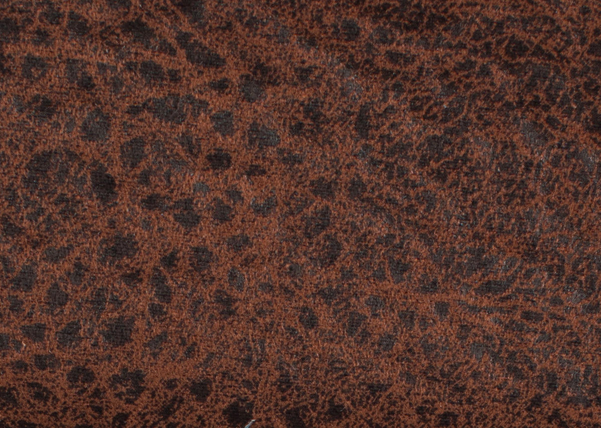 OHRENSESSEL in Mikrofaser Braun  - Schwarz/Braun, KONVENTIONELL, Textil (85/117/84cm) - Cantus