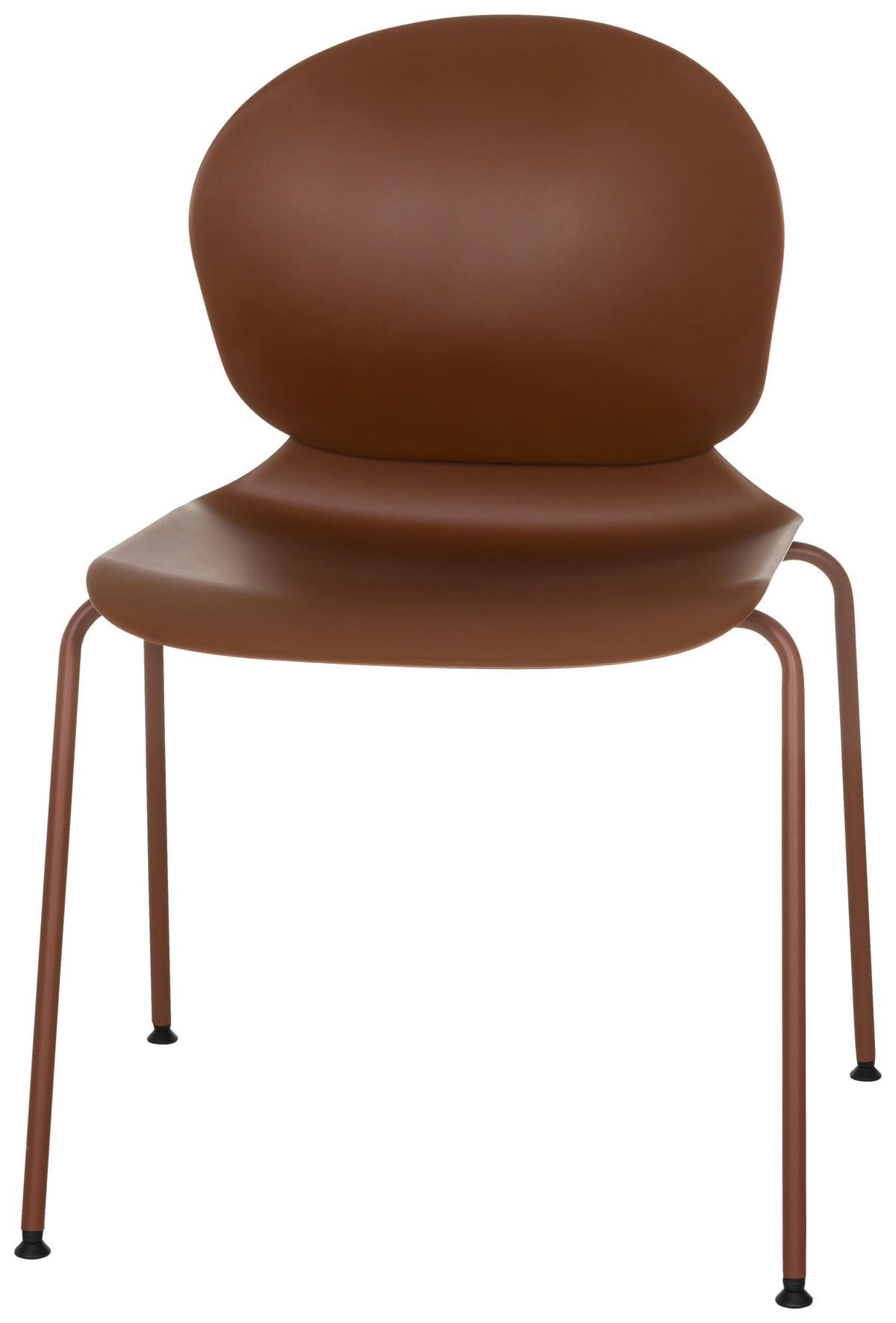 KONFERENČNÍ ŽIDLE - barvy stříbra/červenohnědá, Moderní, kov/plast (56/80/54cm) - MID.YOU