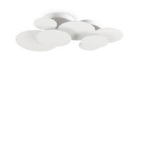 LED-DECKENLEUCHTE Cloud 74/47/13 cm   - Weiß, Design, Metall (74/47/13cm) - Ideal Lux