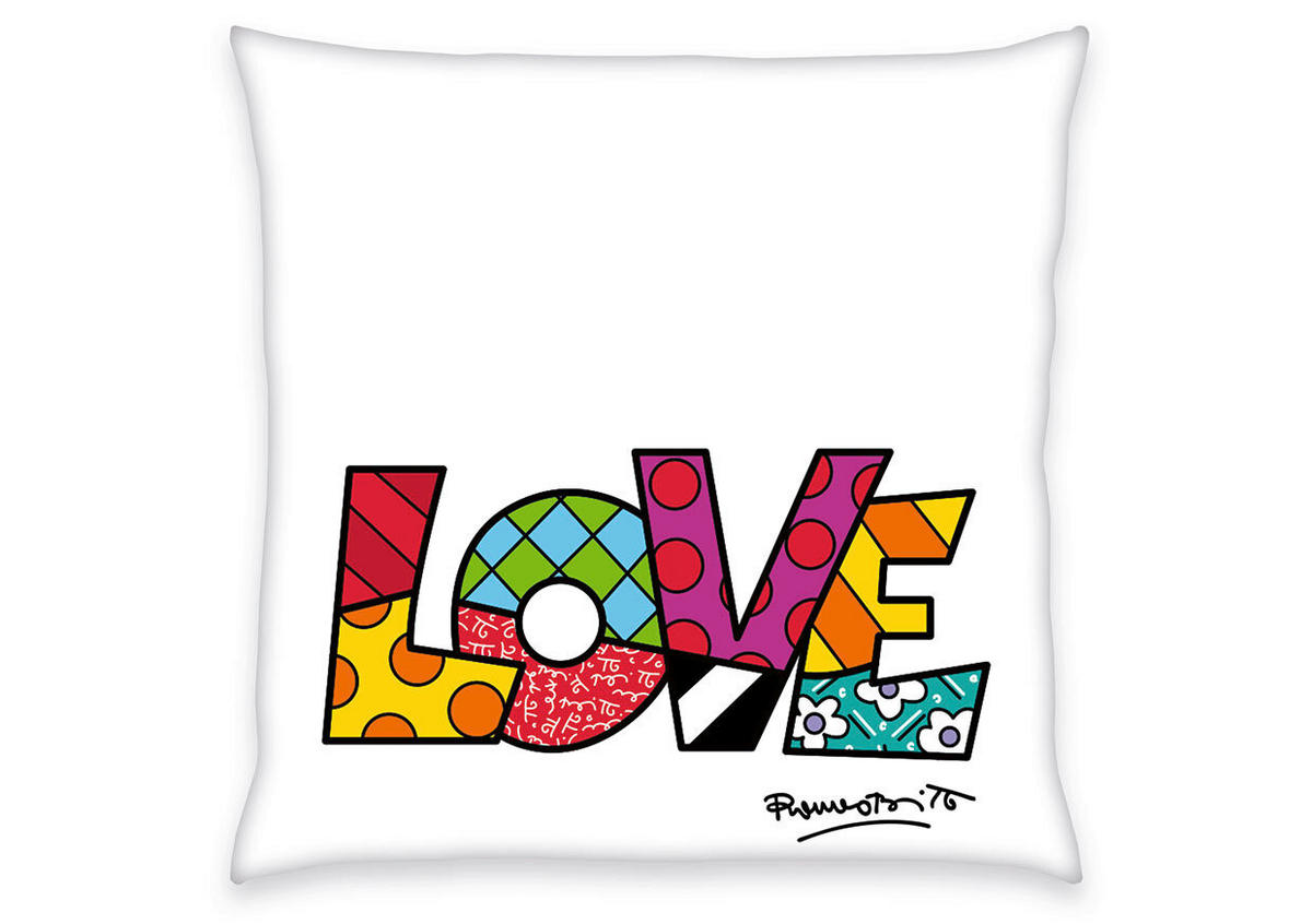 WENDEBETTWÄSCHE FACES Renforcé 135/200 cm  - Multicolor, Basics, Naturmaterialien/Textil (135/200cm) - BRITTO