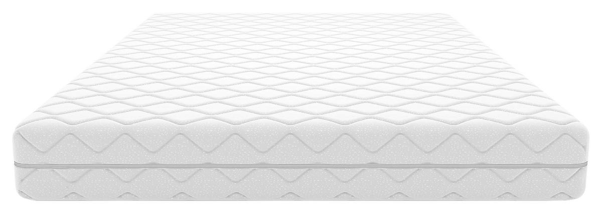 TASCHENFEDERKERNMATRATZE Silence H3 200/220 cm Höhe ca. 19 cm  - Weiß, Basics, Textil (200/220cm) - Livetastic