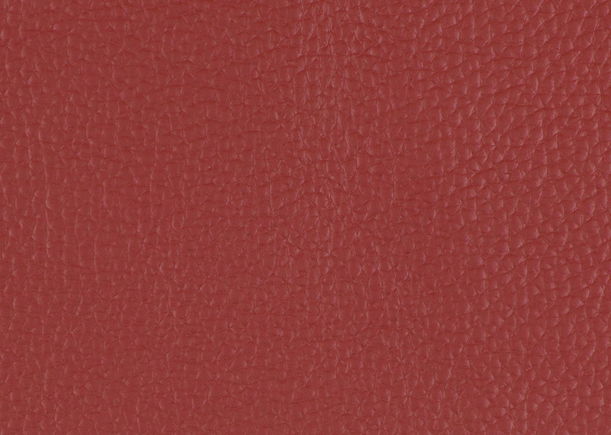 RELAXSESSEL in Leder Rot  - Rot/Schwarz, Design, Leder/Metall (74/105/82cm) - Welnova
