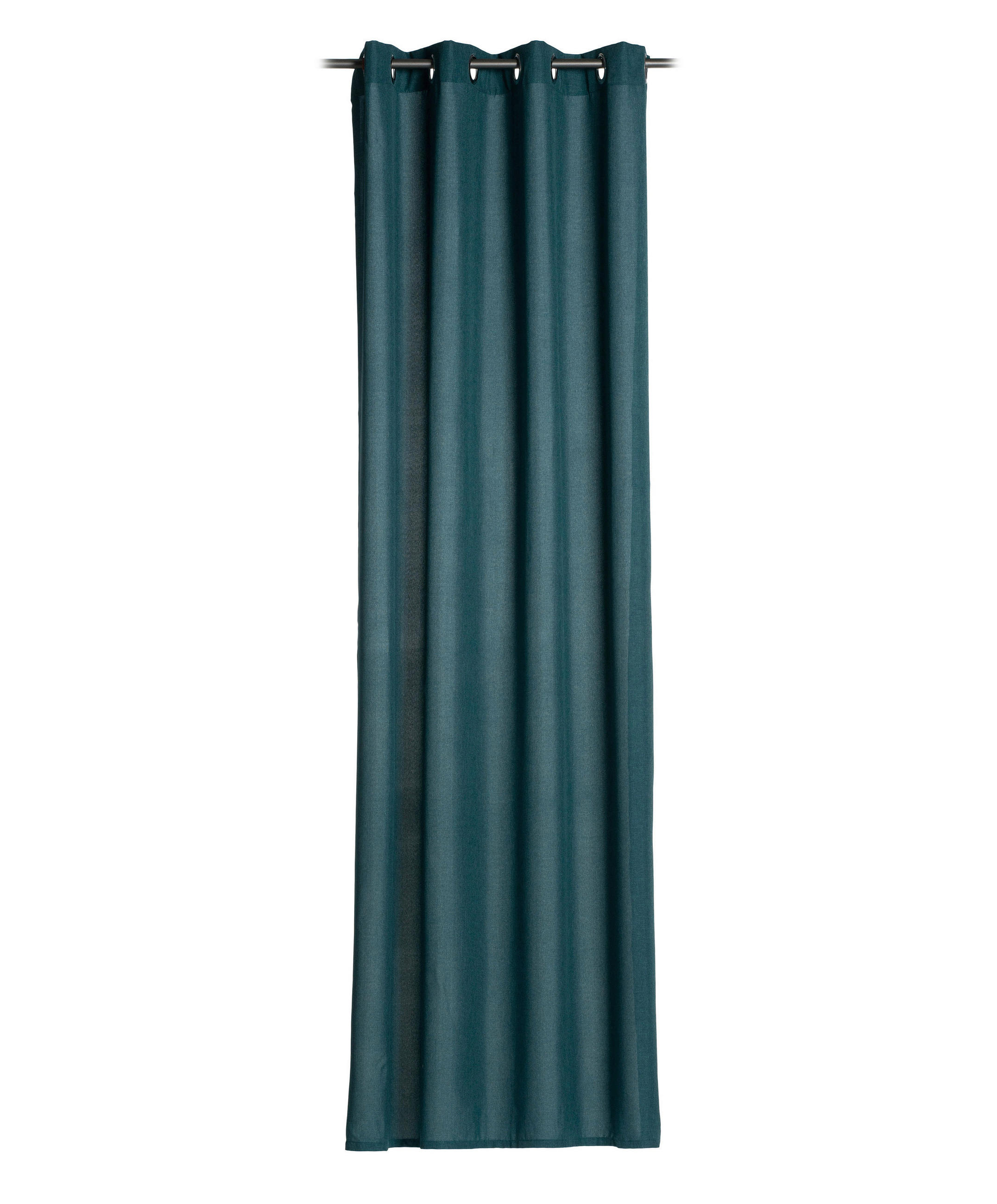 ÖSENSCHAL Linus blickdicht 140/245 cm   - Petrol, Basics, Textil (140/245cm)