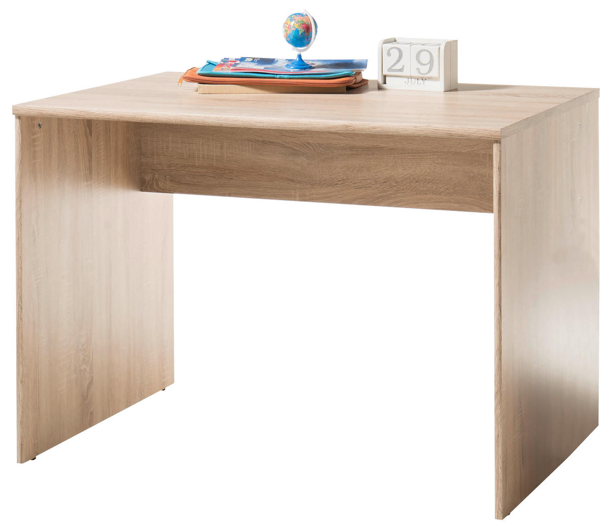 PISALNA MIZA leseni material hrast sonoma  - hrast sonoma, Basics, leseni material (106/75/75cm) - Carryhome