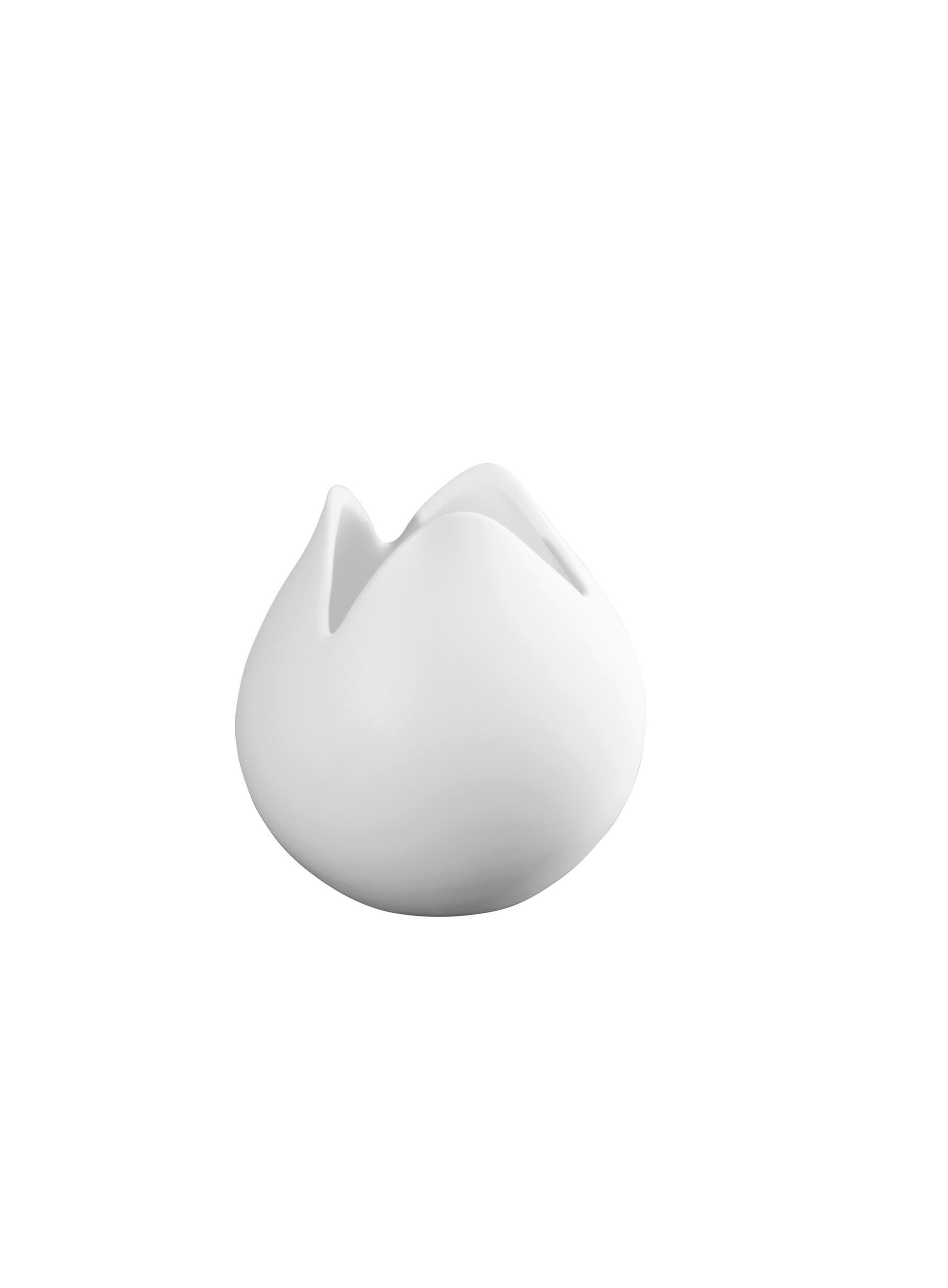 VASE 7 cm  - Weiss, Konventionell, Keramik (7/7cm) - ASA