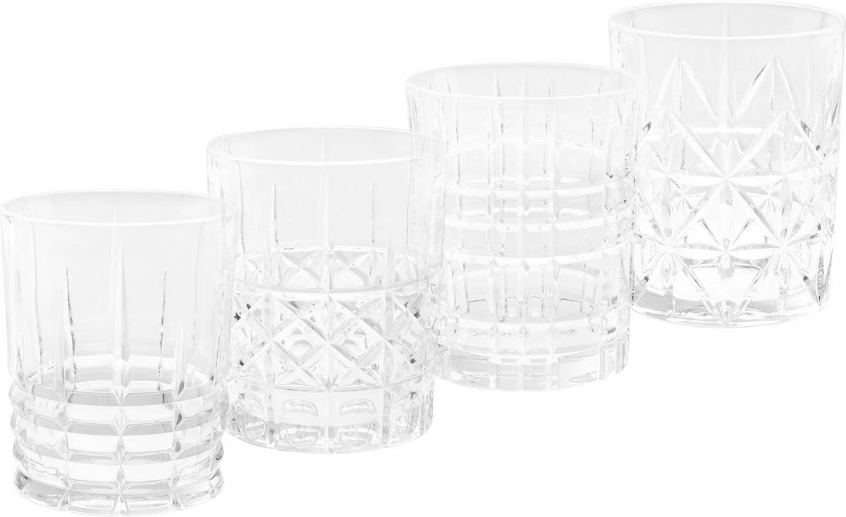 WHISKY-GLÄSERSET HIGHLAND  4-teilig  - KONVENTIONELL, Glas (345ml) - Nachtmann