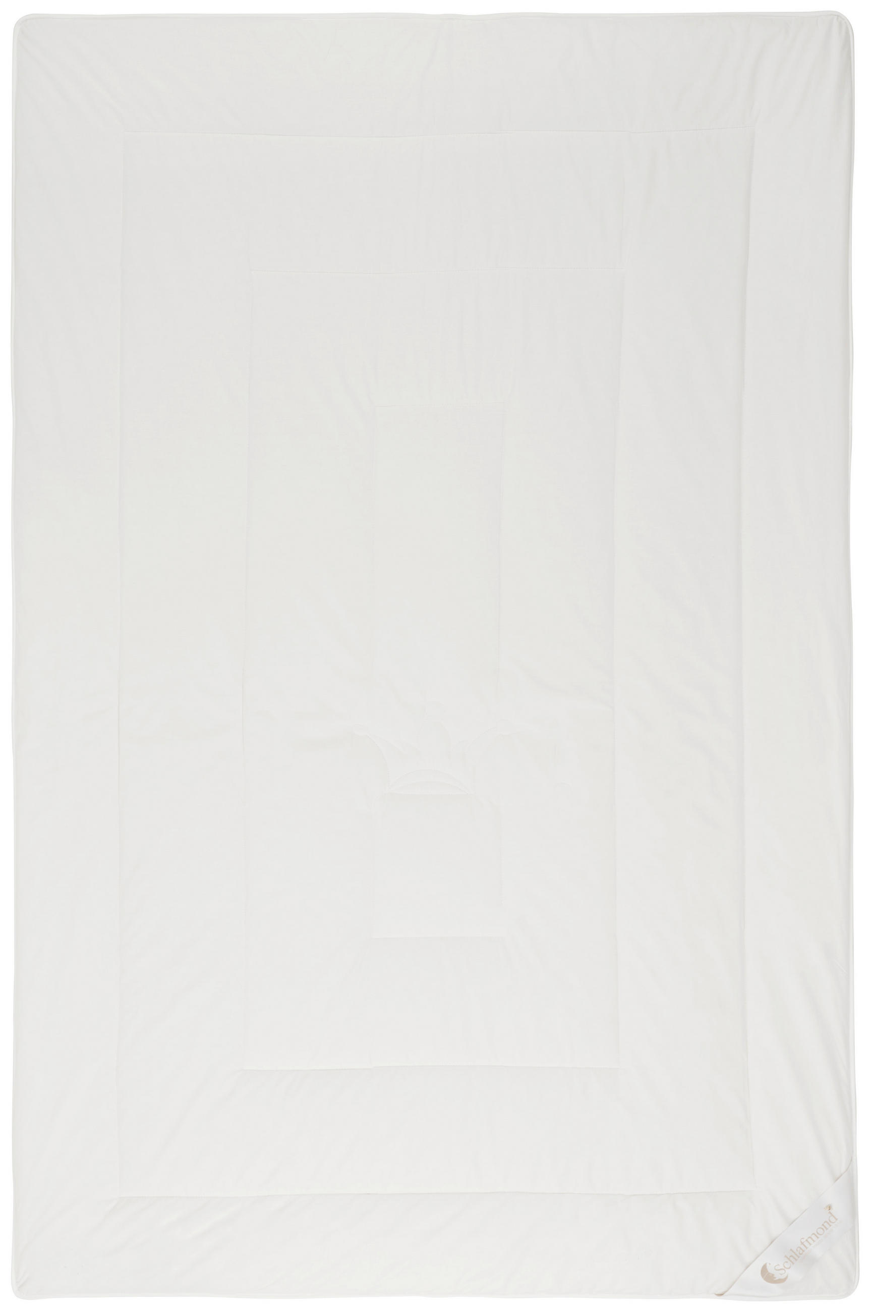 DUO-DECKE  140/200 cm 60 % Lyocell (TENCEL™), 20 % Kapok, 20 % Wolle (Schurwolle)  - Creme, Basics, Naturmaterialien (140/200cm) - Schlafmond