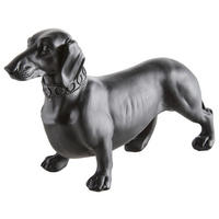 DEKOHUND - Schwarz, LIFESTYLE, Kunststoff (22/8,5/14cm) - Ambia Home