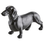 DEKOHUND - Schwarz, LIFESTYLE, Kunststoff (22/8,5/14cm) - Ambia Home