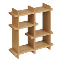 WANDREGAL 40/40/12 cm  - Eichefarben, Basics, Holzwerkstoff (40/40/12cm)