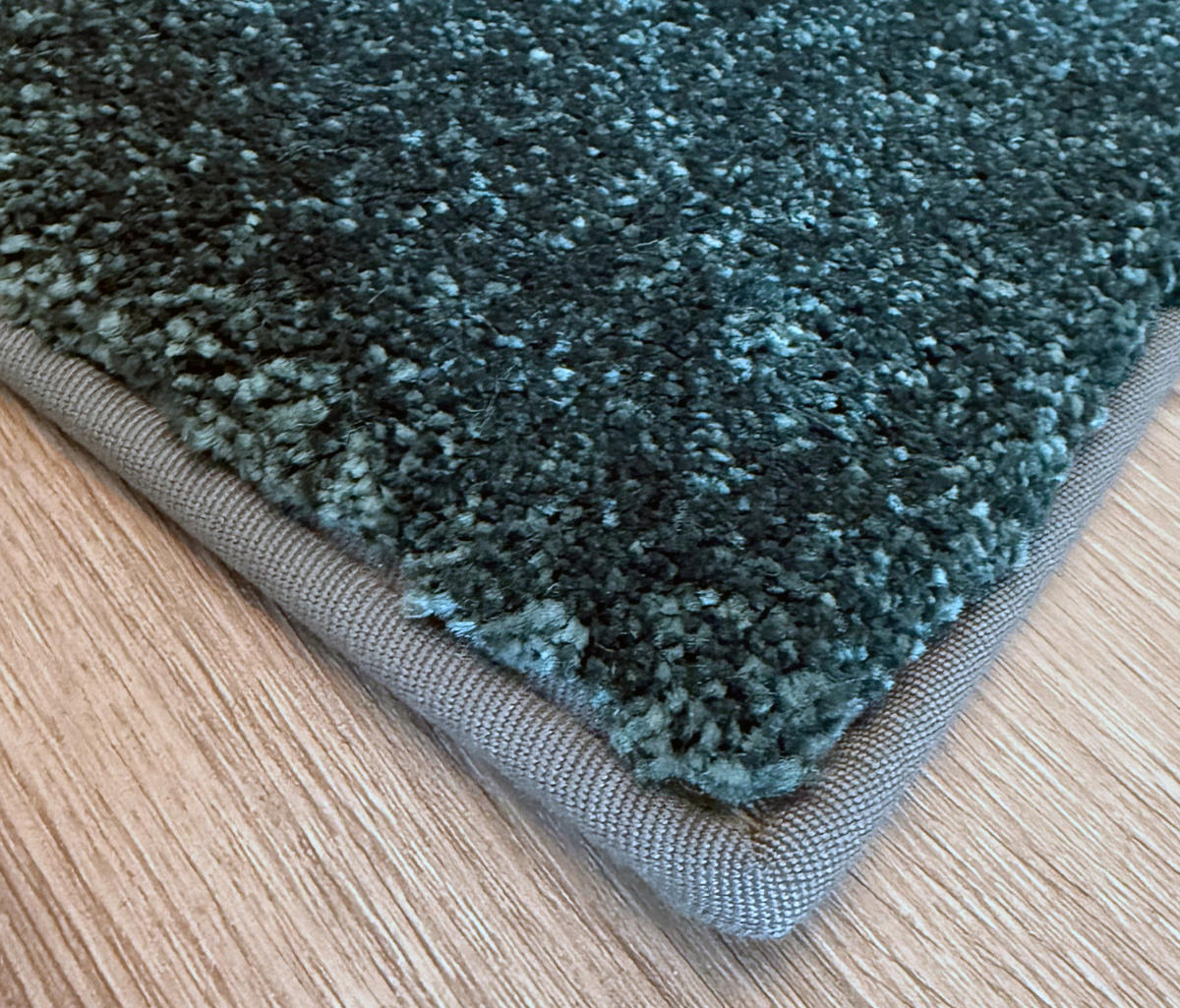 WEBTEPPICH 80/150 cm Pure Dunkelgrün rechteckig  - Dunkelgrün, Basics, Textil (80/150cm) - Schöner Wohnen