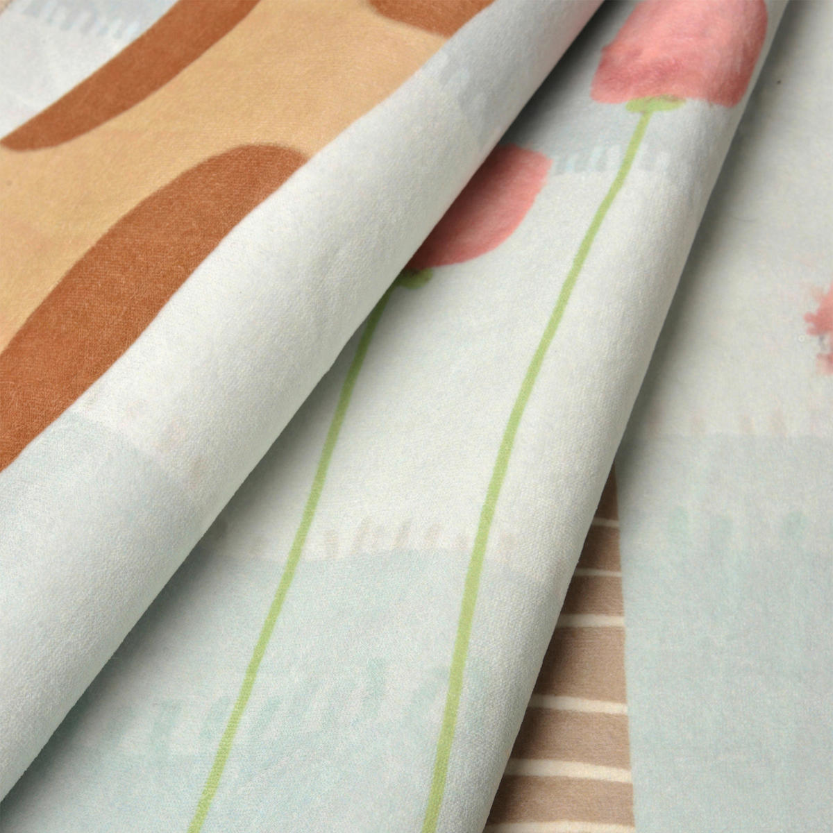 KINDERTEPPICH 120/120 cm LIVING-KIDS  - Multicolor, Design, Kunststoff/Textil (120/120cm) - Lindorug