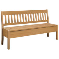 SITZBANK 169/93/58 cm Laugenfarbig Kiefer massiv  - Laugenfarbig, ROMANTIK / LANDHAUS, Holz (169/93/58cm) - Boxxx