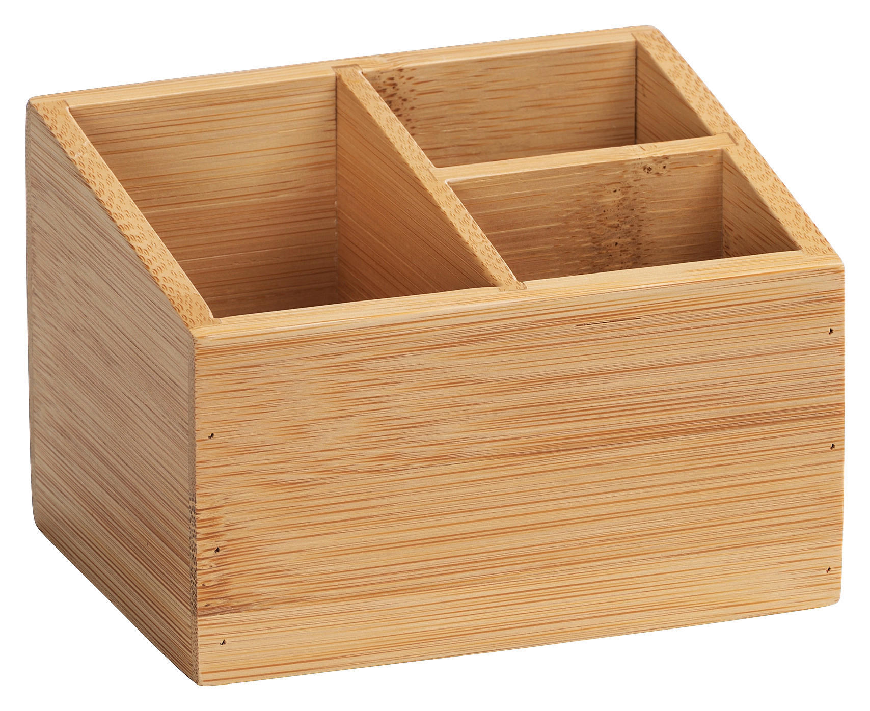 ORGANIZÉR hnědá - hnědá, Basics, dřevo (12/9/9cm)