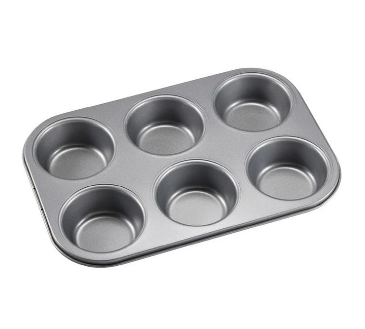 MUFFINSPLÅT - grå, Basics, metall (21,5/32cm) - Dorre