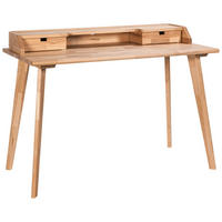 SCHREIBTISCH 120/60/85 cm Buchefarben  - Buchefarben, Design, Holz (120/60/85cm) - Hasena